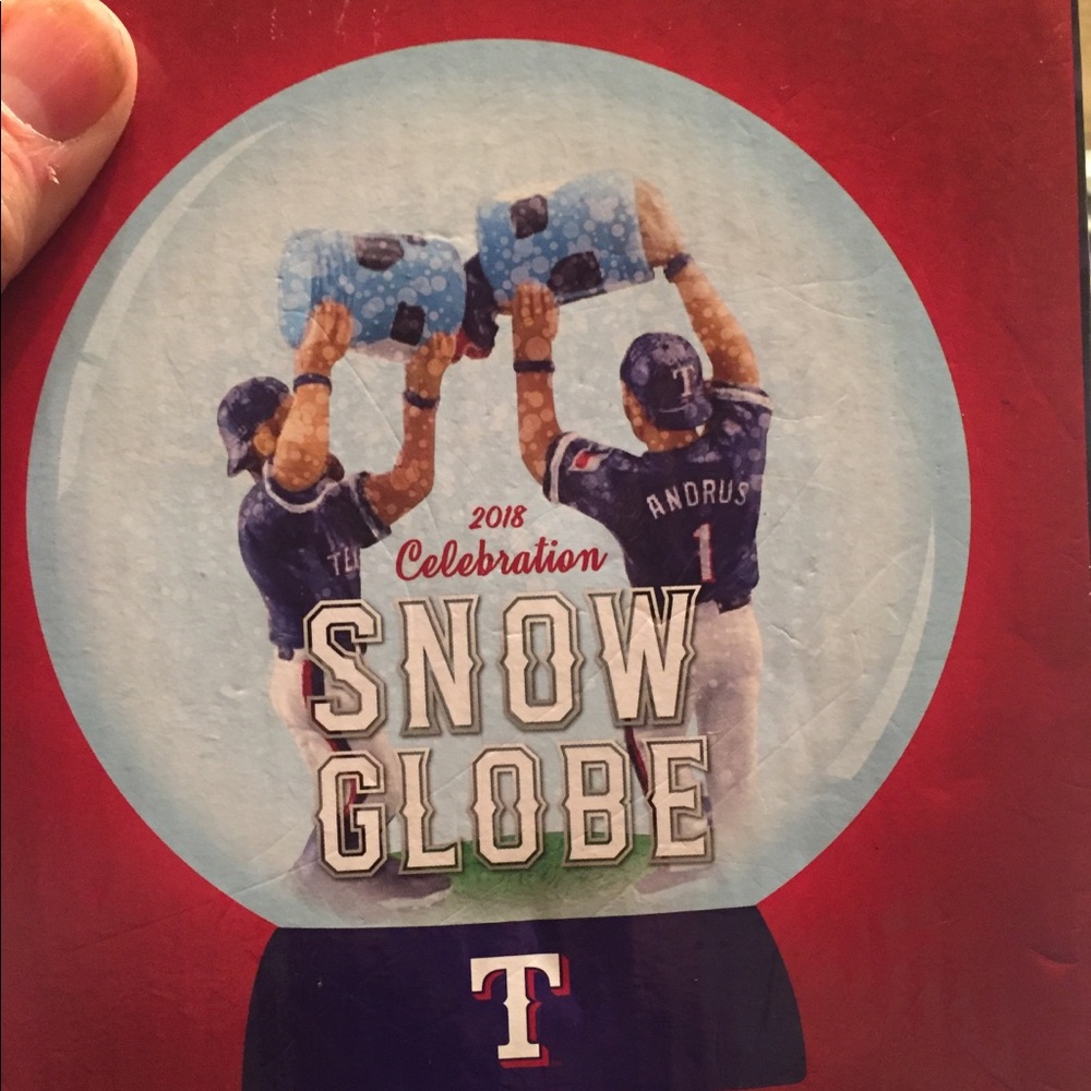 Texas Rangers Snow 🌎